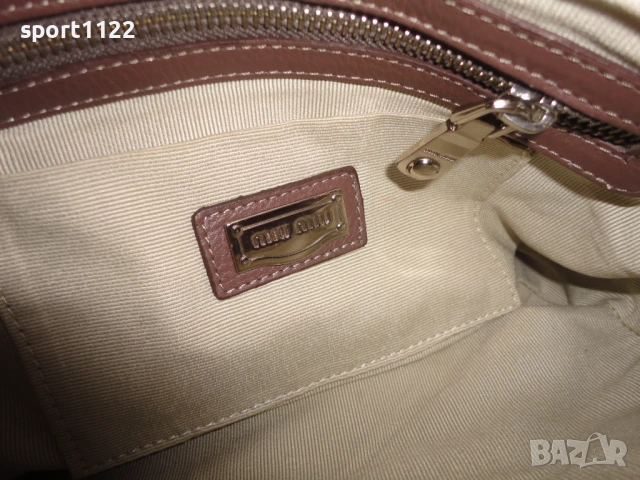 Miu miu/дамска чанта, снимка 10 - Чанти - 53354387