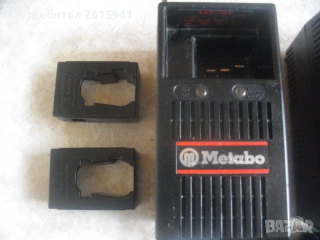 Зарядно METABO C60/METABO AC30/-4,8-15,6-18 Волта-MAKITA 7,2 V - Японско-Оригинално-Отлично, снимка 3 - Други инструменти - 36813350