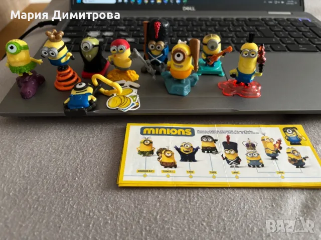 Серия Миньони Киндер, снимка 2 - Колекции - 48894393