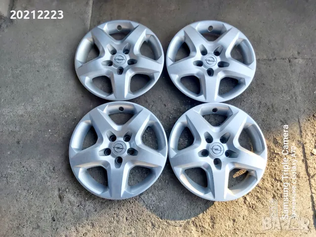 4 броя Оригинални тасове за Оpel Astra,Meriva,Zafira 16