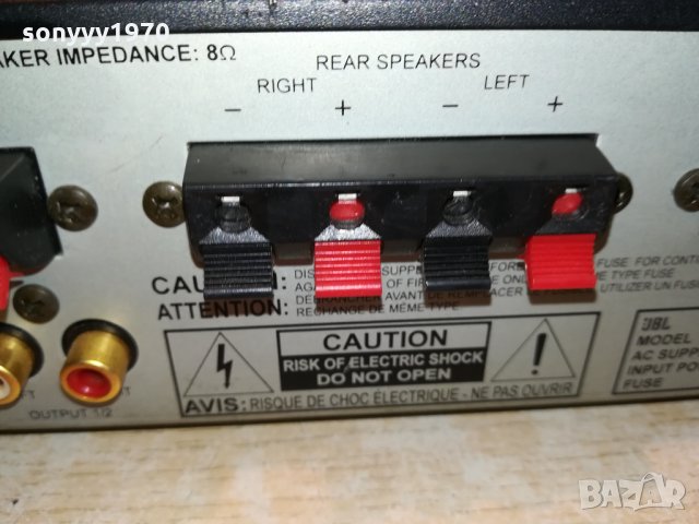 поръчано-jbl esc230 surround processor/amplifier 6 chanel 2903211959, снимка 13 - Ресийвъри, усилватели, смесителни пултове - 32349817