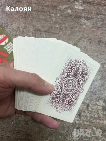 Ретро чешки карти за игра нови в кутия , снимка 8 - Карти за игра - 51169802