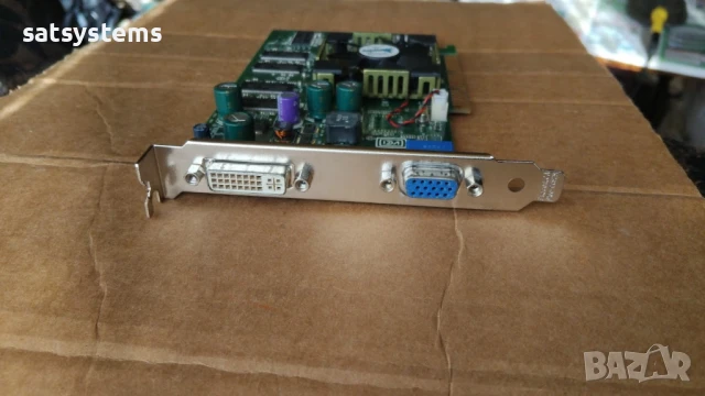 Видео карта NVidia Quadro Dell FX 500 128MB DDR 128bit AGP, снимка 2 - Видеокарти - 50899699