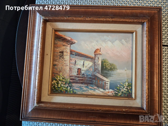 Картини маслена боя с подпис на художника, снимка 9 - Картини - 53384994