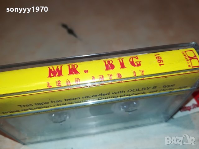 MR BIG-КАСЕТА 2211221356, снимка 3 - Аудио касети - 38757490