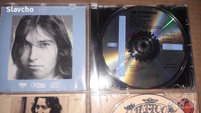 Компакт дискове на Jim Steinman – Bad For Good 1981/Rory Gallagher – Tattoo 1973, снимка 4 - CD дискове - 43025066