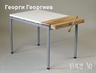 Workbench/Работна маса с тезгях/менгеме от бук - IKEA UDDABO, снимка 2 - Маси - 27678989