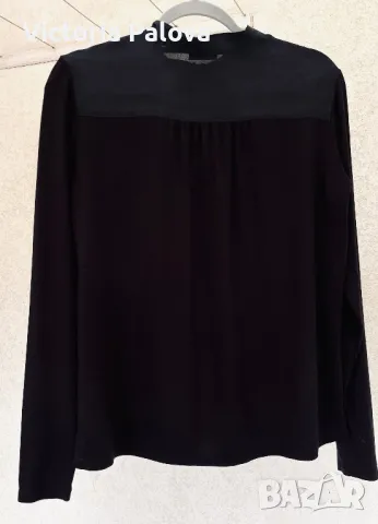 Лукс блуза/риза оригинал MARELLA с коприна креп Италия, снимка 11 - Ризи - 49915318