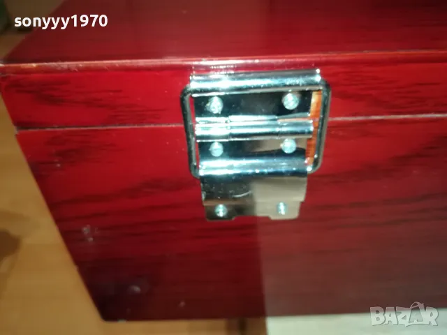 МАРКОВ ДЪРВЕН КУФАР С ЧЕКМЕДЖЕ 1912241550LNWC, снимка 17 - Антикварни и старинни предмети - 48405806