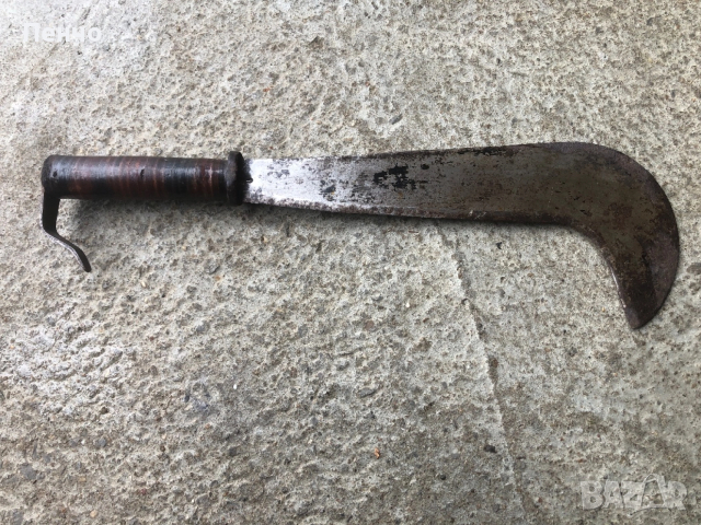 старо военно мачете /острие, нож, сатър, косер/