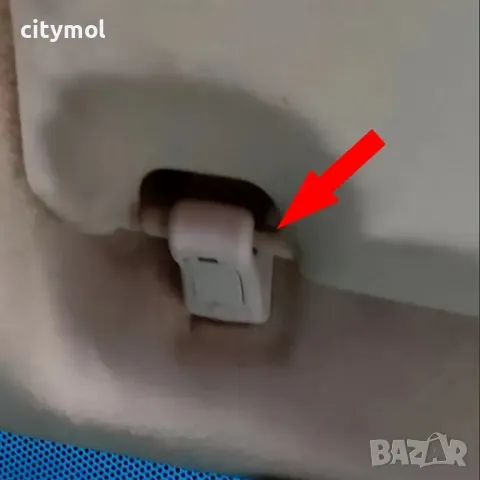 2 бр. копка държач щипка за сенник на Mitsubishi Pajero, Space Wagon и др.  , снимка 5 - Аксесоари и консумативи - 49990799