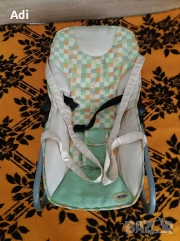  Бебешки шезлонг Bertoni, снимка 5 - Детски шезлонги - 49940628