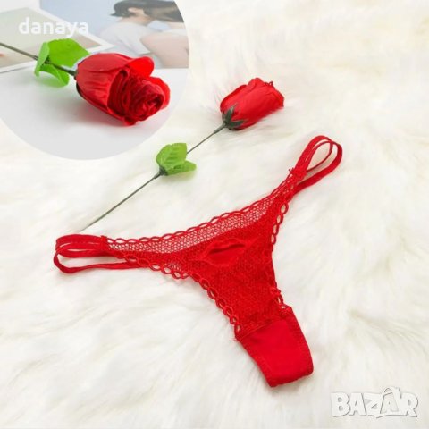 4455 Червена роза с бикини изненада подарък за Свети Валентин
