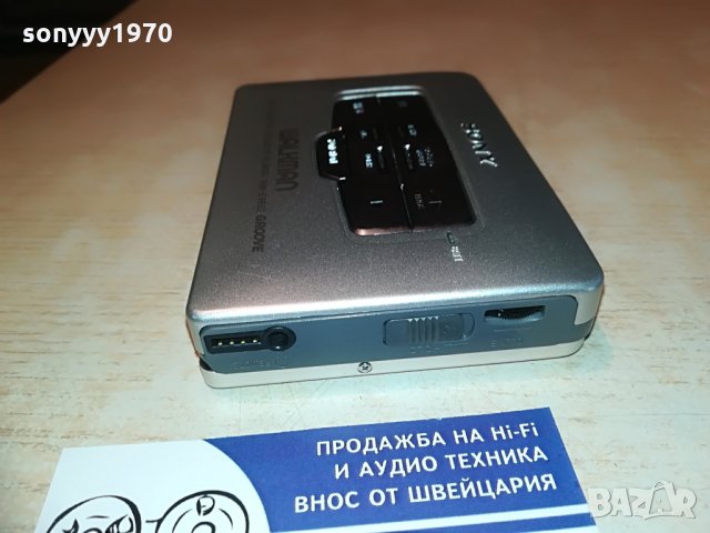 ПОРЪЧАН-sony wm-ex652 walkman-made in japan-mettal-slim, снимка 9 - MP3 и MP4 плеъри - 28409171