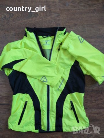 Brooks Womens M Neon Yellow Shelter - страхотно ръннинг горнище, снимка 5 - Спортни екипи - 28924918