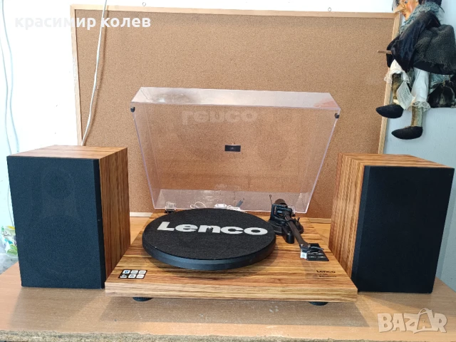 грамофон с усилвател "LENCO LS-500"/Bluetooth/, снимка 8 - Грамофони - 50452894