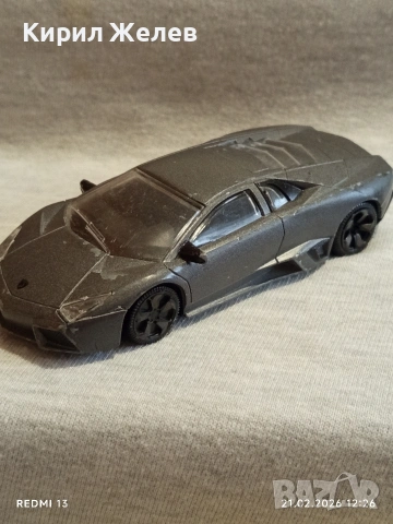 Метална количка Lamborghini много красива за КОЛЕКЦИЯ ДЕКОРАЦИЯ 38943, снимка 3 - Колекции - 53571045