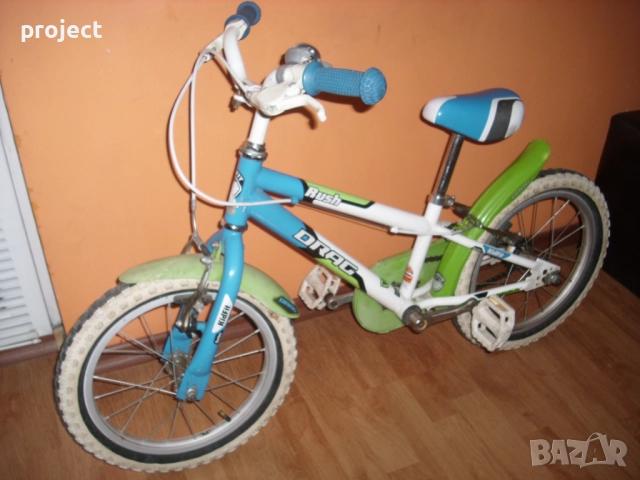 16" ДРАГ,DRAG  детски велосипед,колело със спомагателни колела.Промо, снимка 9 - Детски велосипеди, триколки и коли - 51992934