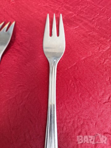 Стари десертни вилици, снимка 4 - Антикварни и старинни предмети - 32851655