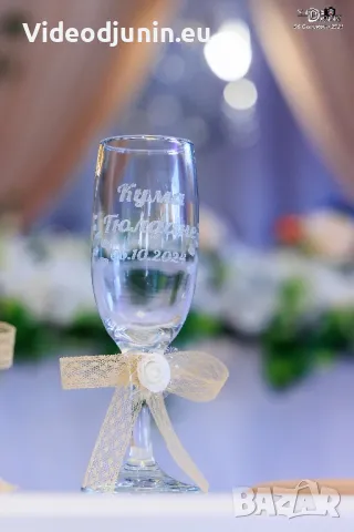 Гравирани сватбени чаши , снимка 3 - Декорация - 48735820