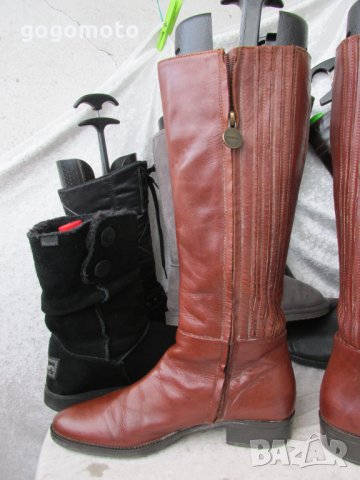 дамски ботуши GEOX® original, 100% супер висококачествена естествена кожа,N- 38 - 39 - кафяви, снимка 9 - Дамски ботуши - 35649506