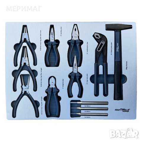 Шкаф/количка с инструменти XXL KrafTWelle, снимка 8 - Куфари с инструменти - 43460711