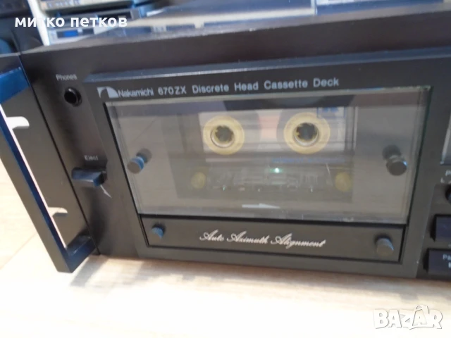 Nakamichi 670ZX 3-head Auto Azimuth Cassette Deck, снимка 3 - Декове - 51309554