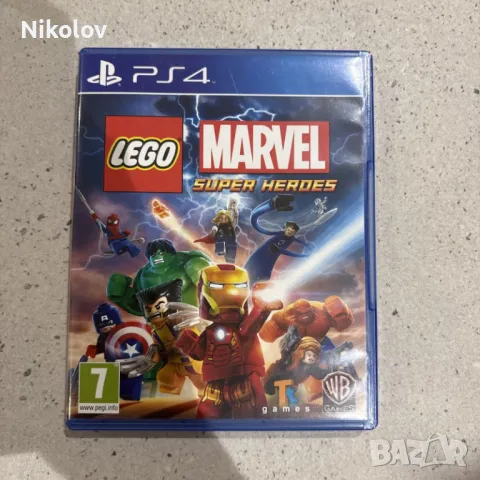 LEGO Marvel Super Heroes PS4 (Съвместима с PS5), снимка 2 - Игри за PlayStation - 50309784