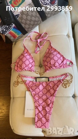 Бански бикини Гучи*Gucci technical bloom, снимка 13 - Бански костюми - 50946244