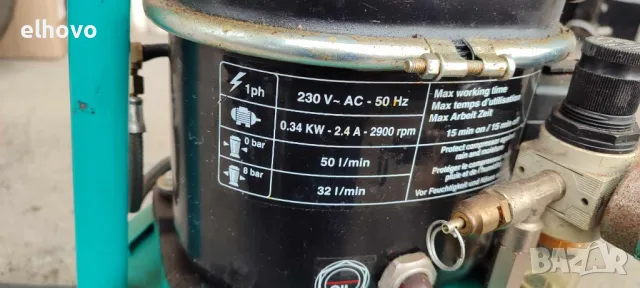 Компресор за въздух OMA, снимка 3 - Компресори - 48218682