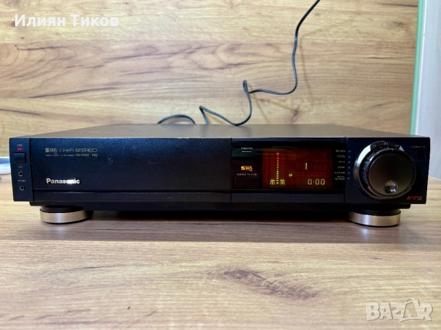 Видео S-VHS Panasonic NV-FS90 HQ Hi Fi stereo – за ремонт, снимка 5 - Плейъри, домашно кино, прожектори - 53468958