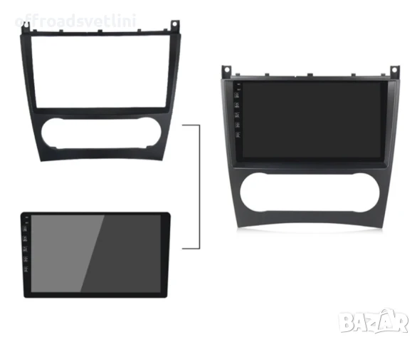 Мултимедия Android CarPlay за Mercedes CLC, W203, W209, W463 + Камера, снимка 5 - Аксесоари и консумативи - 50891577