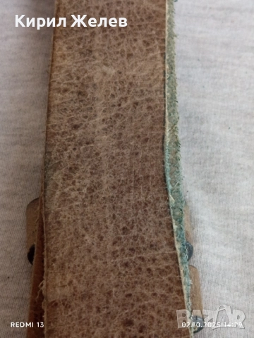 Винтидж кожен калъф много красив стилен дизайн 18565, снимка 5 - Колани - 51920453