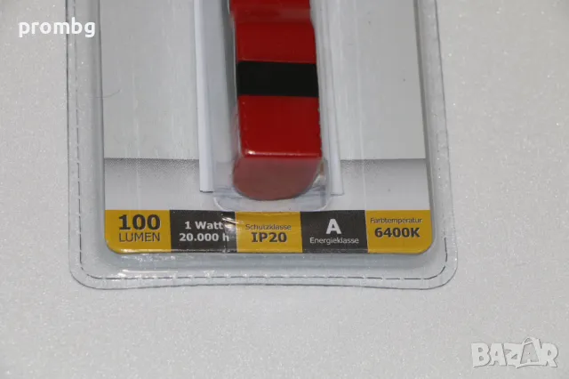 мини работна лампа, 100 лумена, Германия, снимка 3 - Екипировка - 49333668