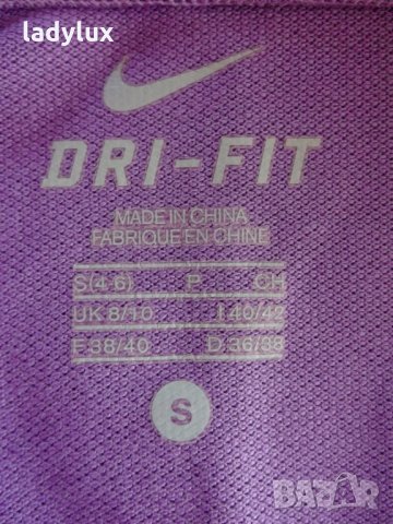 Nike Dri-Fit, Оригинална Тениска, Размер S. Код 668, снимка 5 - Тениски - 26478486