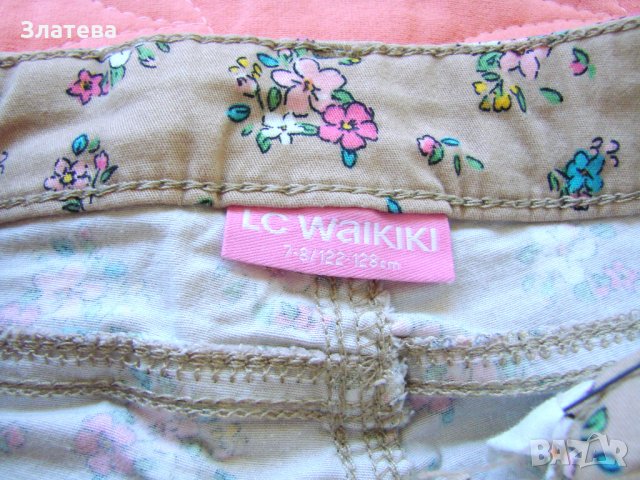 Панталон на цветя - тънки дънки, снимка 2 - Детски панталони и дънки - 26284981