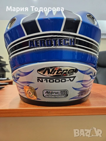 Каска Nitro N1000-V, размер S/560, цена: 42,00€, снимка 3 - Аксесоари и консумативи - 53172332
