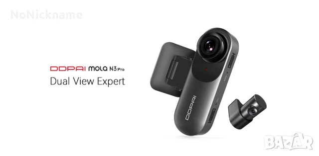 DDPAI Mola N3 Pro GPS Dash Camera 2.5K Видеорегистратор за кола с предна и задна камера, снимка 2 - Аксесоари и консумативи - 50457816