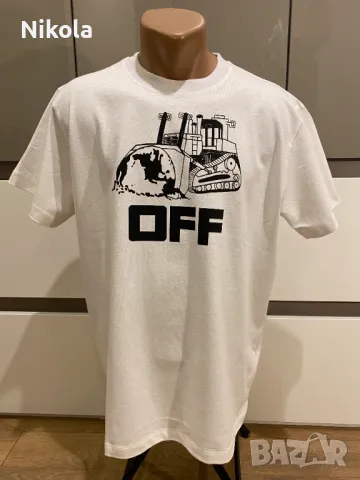 OFF-WHITE™ WORLD CATERPILLA, тениска, размер: S