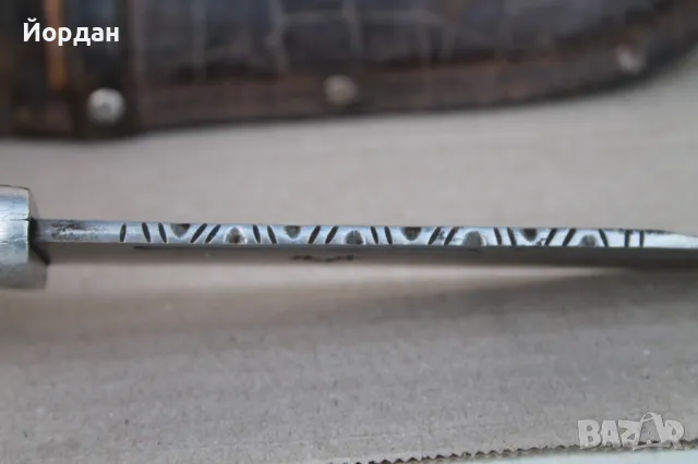 Стар нож на Дим.Димитров, снимка 11 - Антикварни и старинни предмети - 48296925