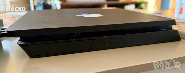 PlayStation 4 Slim 1TB + 2 джойстика + 7 игри + охлаждане, снимка 9 - PlayStation конзоли - 53259832