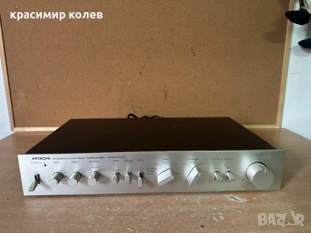 предусилвател "HITACHI HCA-6500", снимка 6 - Ресийвъри, усилватели, смесителни пултове - 52592056