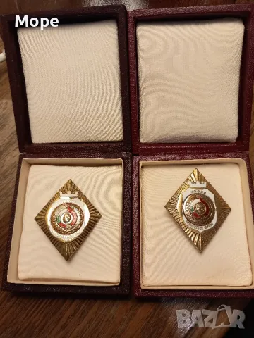 Почетна значка Златна , снимка 1