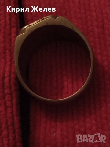 Пръстен стар бронзов 21802, снимка 4 - Колекции - 33490617