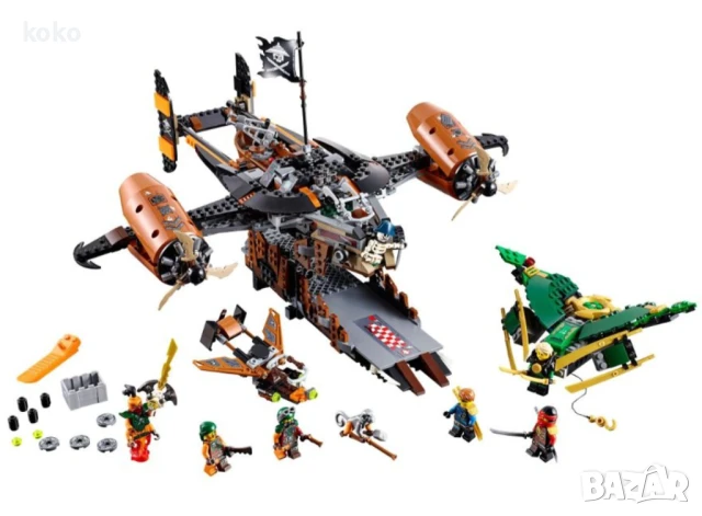 Lego Ninjago Ronin R.E.X - Lego Ninjago Misfortune's Keep, снимка 12 - Конструктори - 40208329