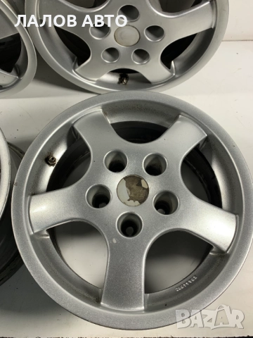 Алуминиеви джанти BORBET 15 цола 5х112 7j Et18 ц.о. 74 , снимка 5 - Гуми и джанти - 52369159