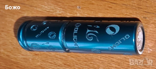 Нов LED фенер Olight i16 (22 грама до 180 лумена) - Тъмно син, снимка 2 - Еднодневни екскурзии и почивки - 51389631