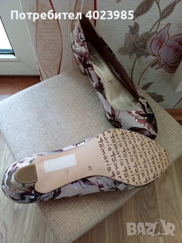 ДАМСКИ ОБУВКИ НА ТОК , снимка 3 - Дамски елегантни обувки - 52325632