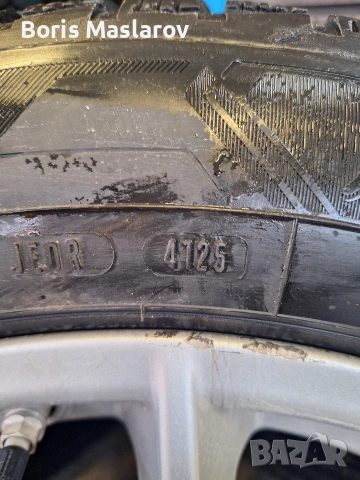 Джанти + 225 55 17 Зимни Goodyear Ultra grip Performance 3, снимка 4 - Гуми и джанти - 53575829