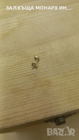 Златна обеца, снимка 7 - Обеци - 51278154